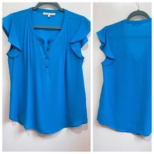Daniel Rainn turquoise top, worn twice, size medium